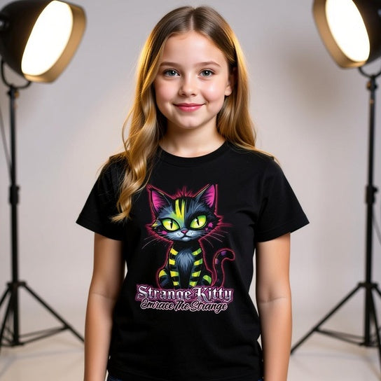 Classic Kids Crewneck T-shirt | Gildan® 5000B Black